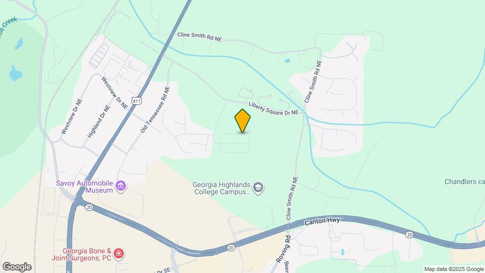 332 Melody Ln Map and Location Details