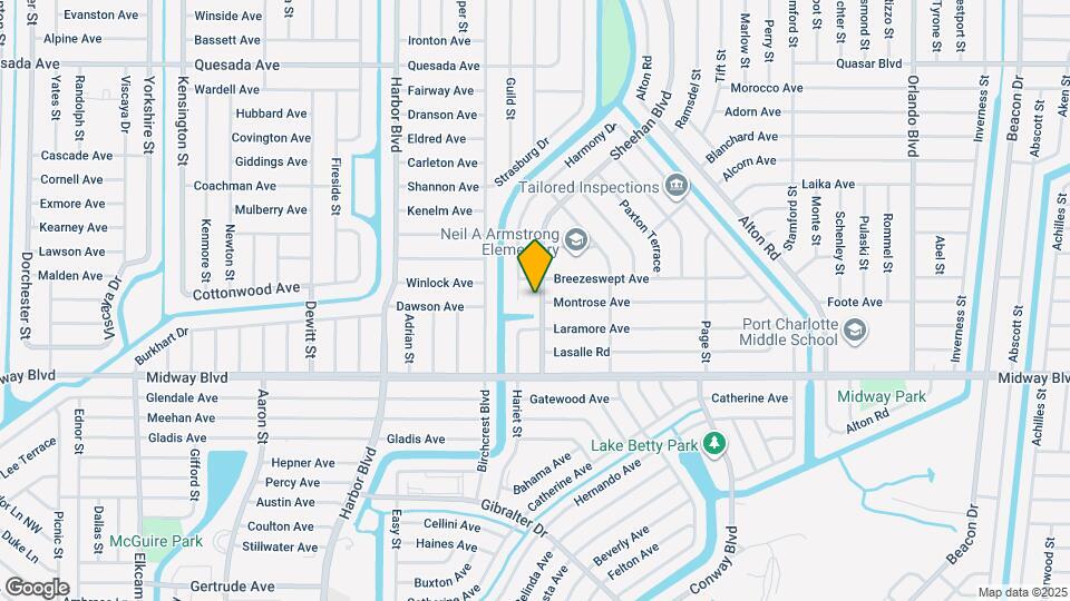 1611 Sheehan Blvd Map and Location Details