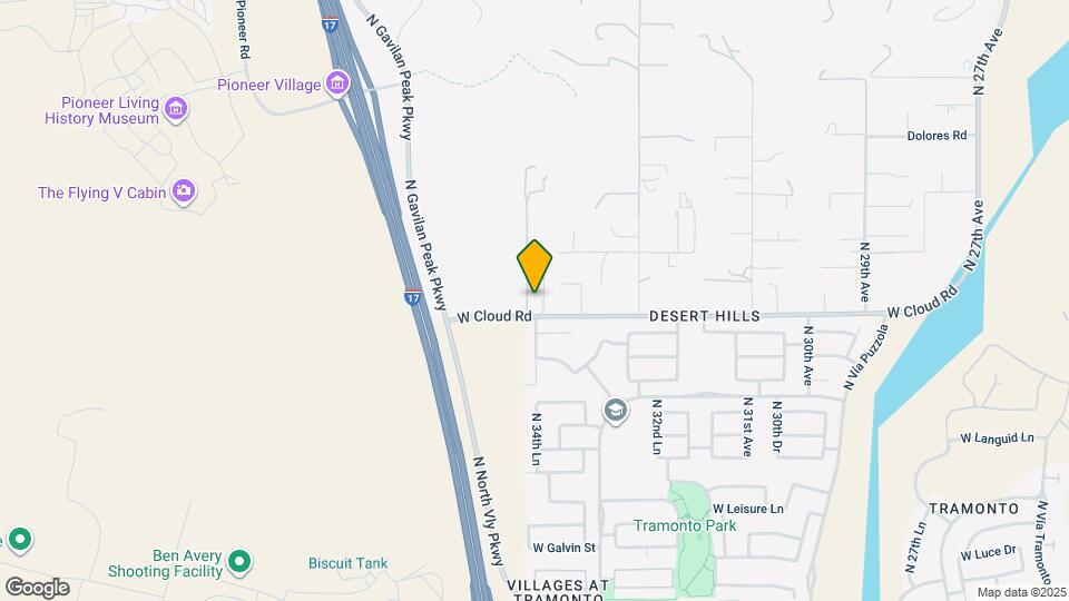 36214 N 34th Ln Map and Location Details