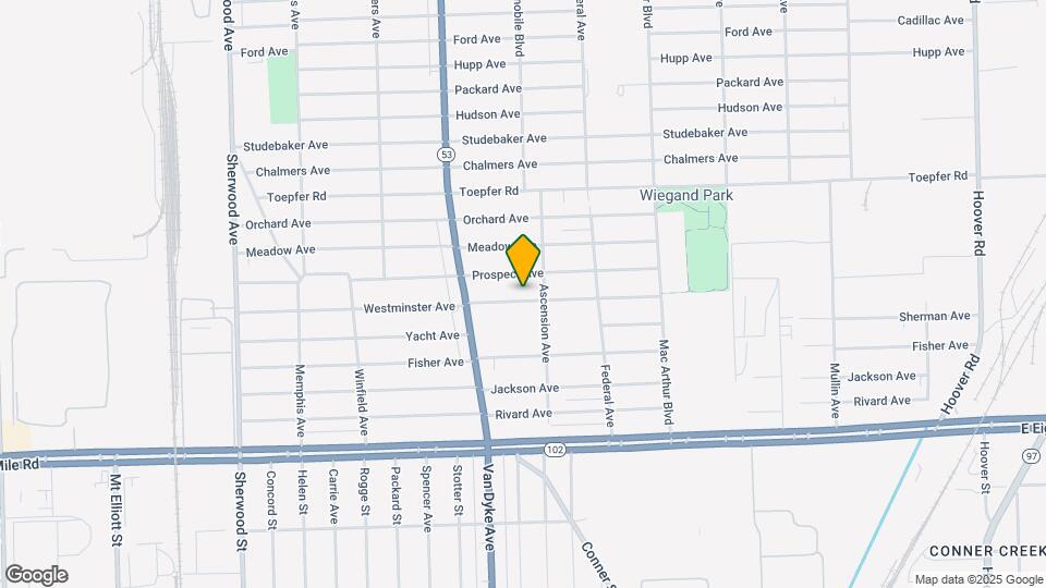 8123 Westminster Ave Map and Location Details