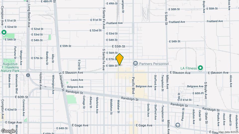 5802 Malabar St Mapa y Detalles de la Ubicación