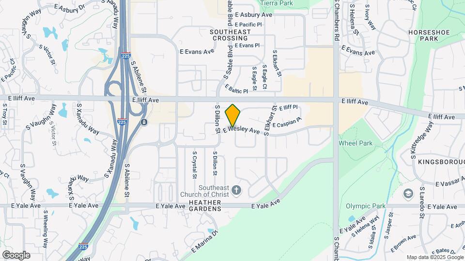 2407 S Dawson Way Map and Location Details