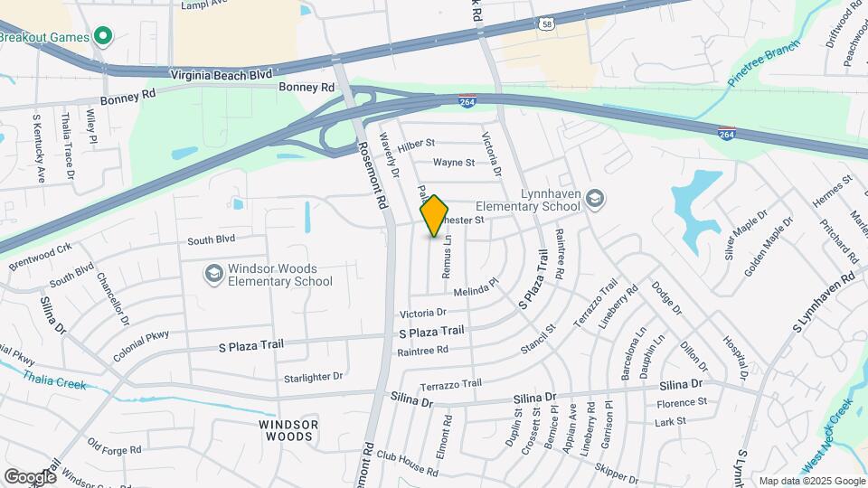 212 Paladin Dr Map and Location Details