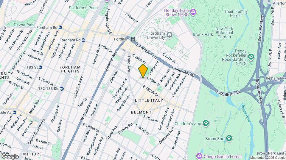 2415 Lorillard Pl, Unit #1 Map and Location Details