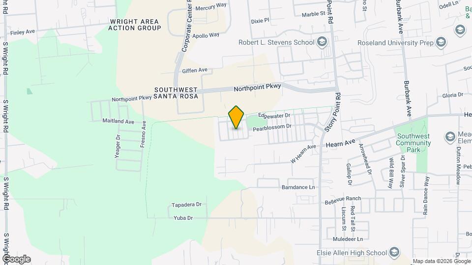 2921 W Creek Ln Map and Location Details