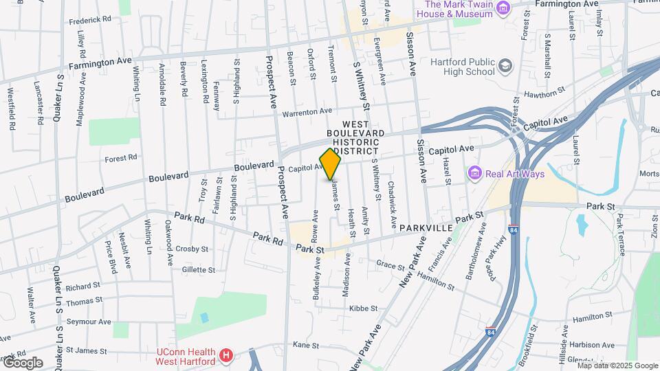 69-75 James St Mapa y Detalles de la Ubicación