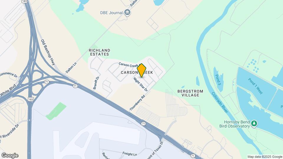 9601 Bear Paw Trail Map and Location Details