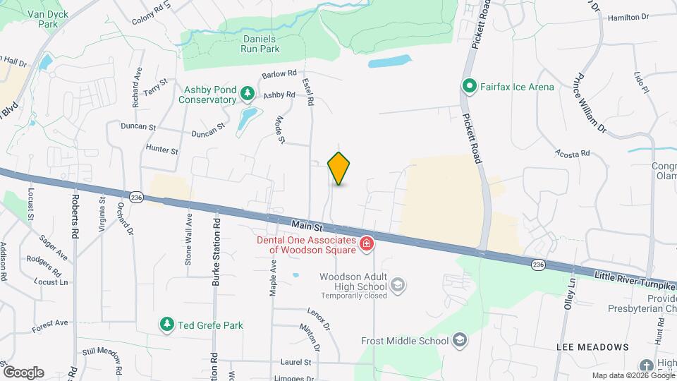 3915 Lyndhurst Dr Mapa y Detalles de la Ubicación