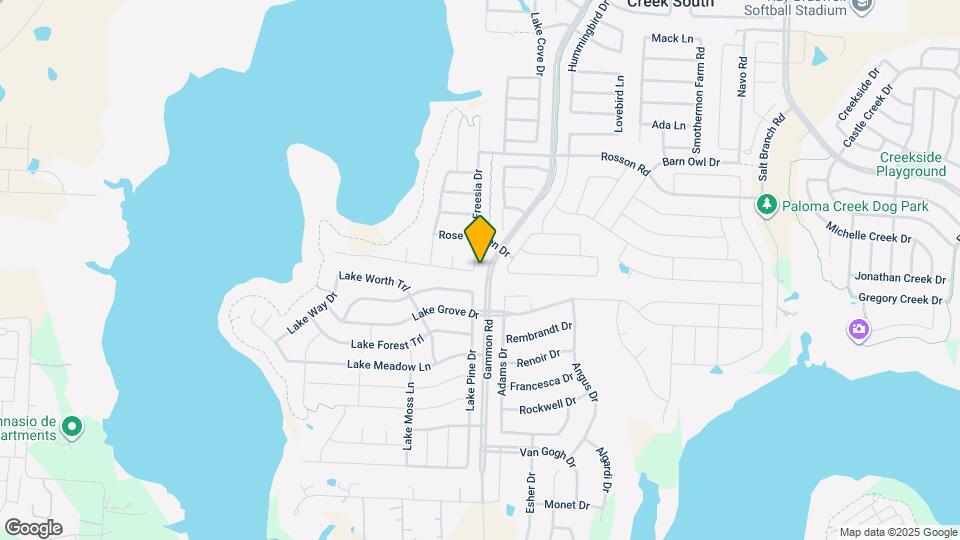 1425 Freesia Dr Map and Location Details