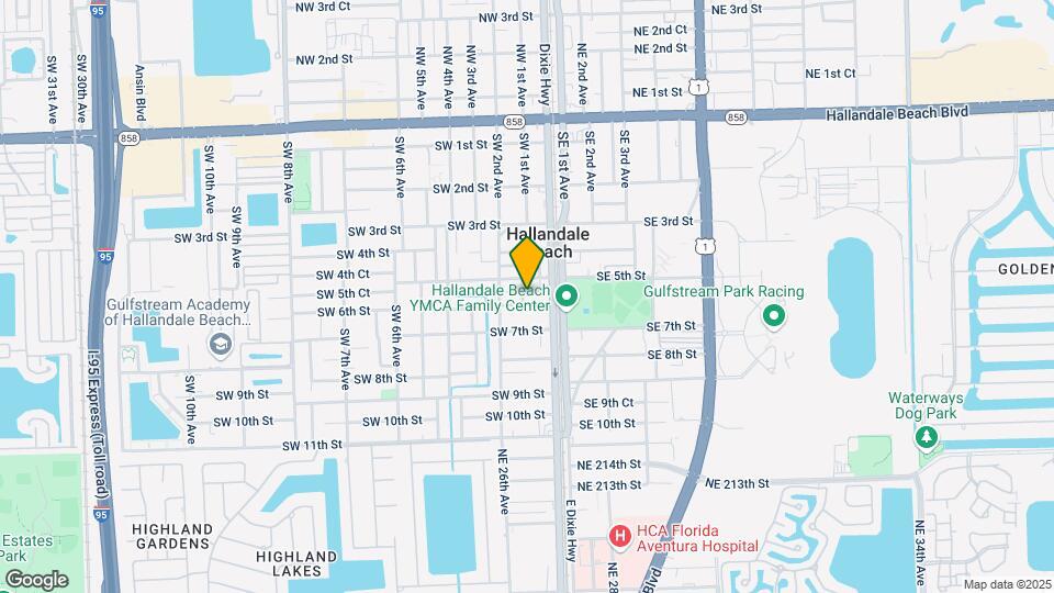 511 SW 1st Ave Map and Location Details