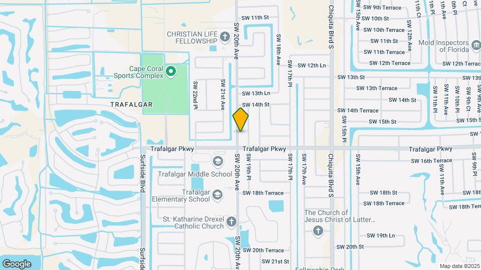 1519 SW 20th Ave Map and Location Details