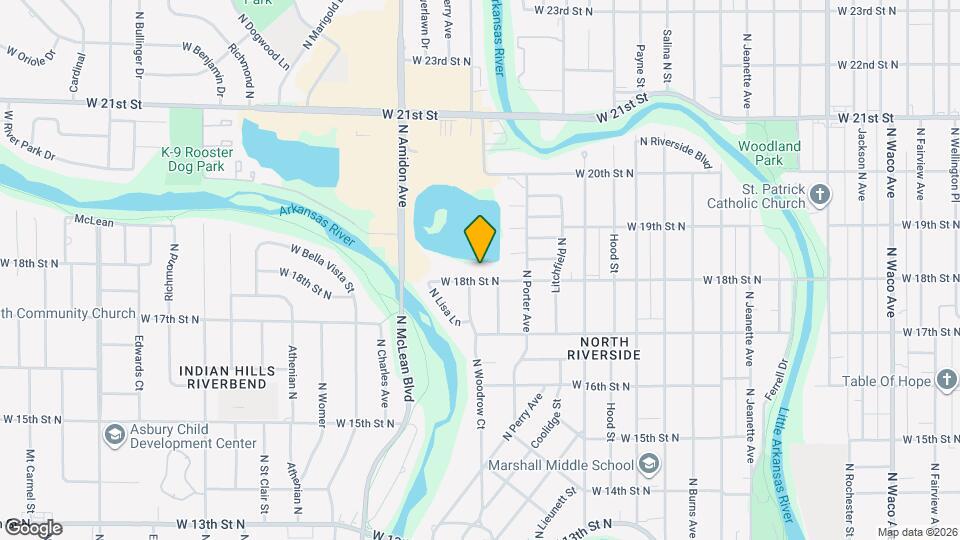 1818 W 18th St N Mapa y Detalles de la Ubicación
