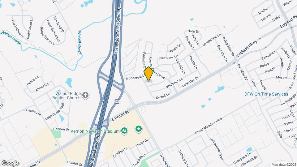 4003 Greenwood Way Map and Location Details