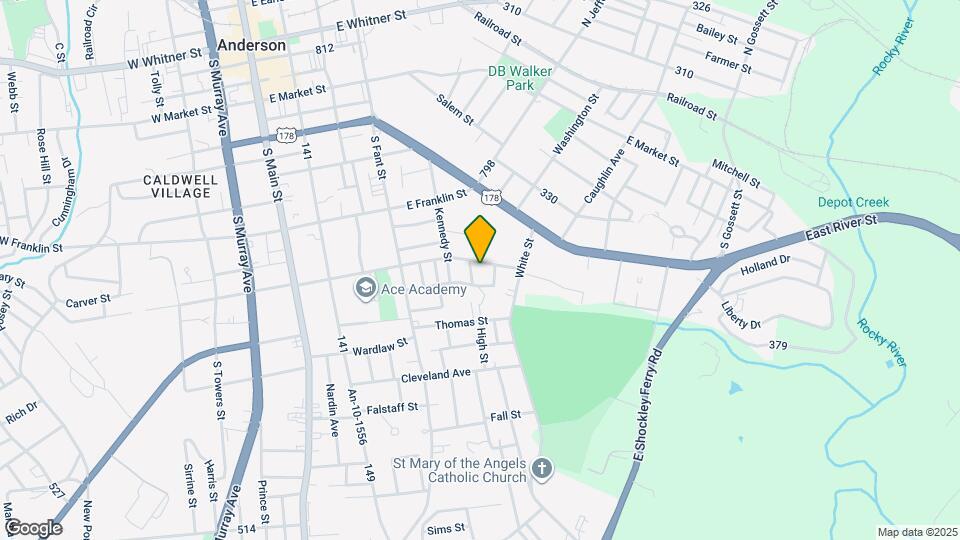 602 E Hampton St. Map and Location Details