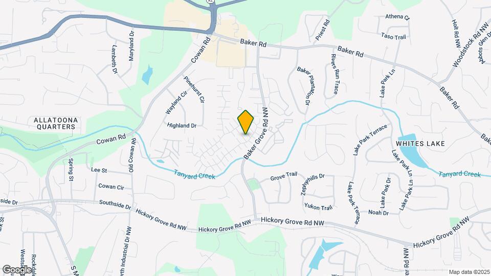 191 Windcroft Cir NW Map and Location Details