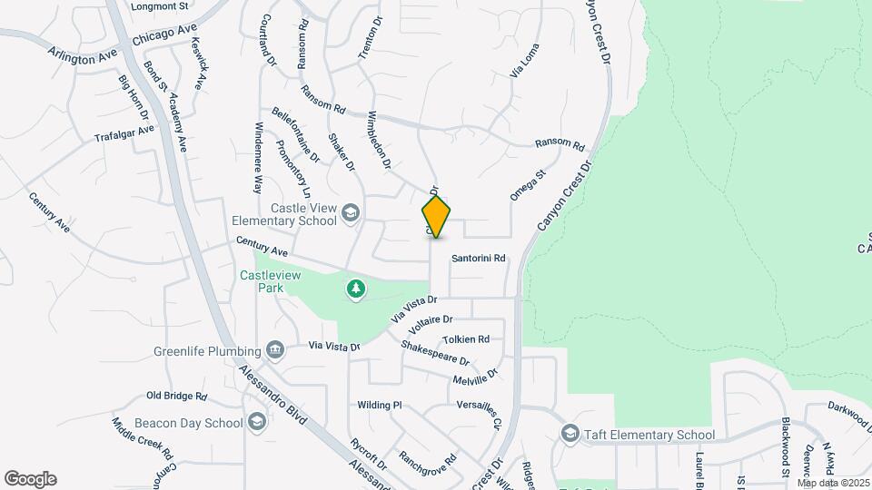 1294 Baylor Pl Map and Location Details