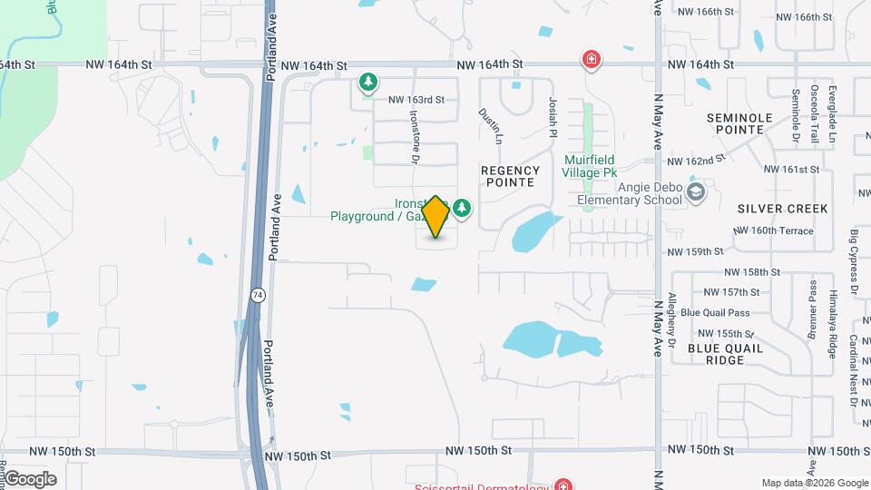 3321 NW 158th Terrace Map and Location Details