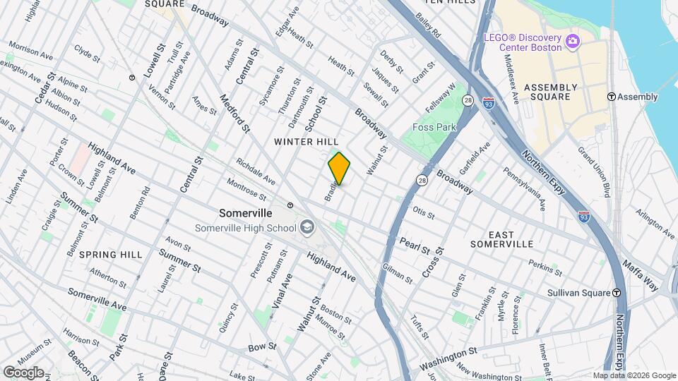 22 Radcliffe Rd, Unit 2 Map and Location Details