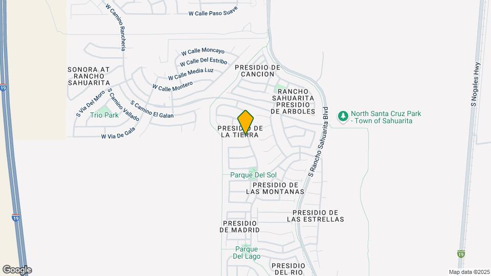 21 West Calle Guija Mapa y Detalles de la Ubicación