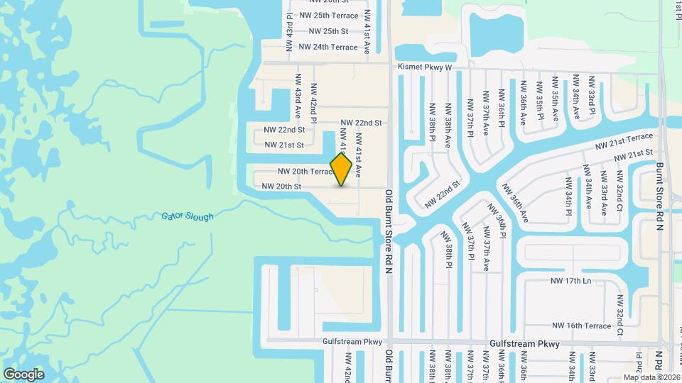 4116 NW 20th St Map and Location Details