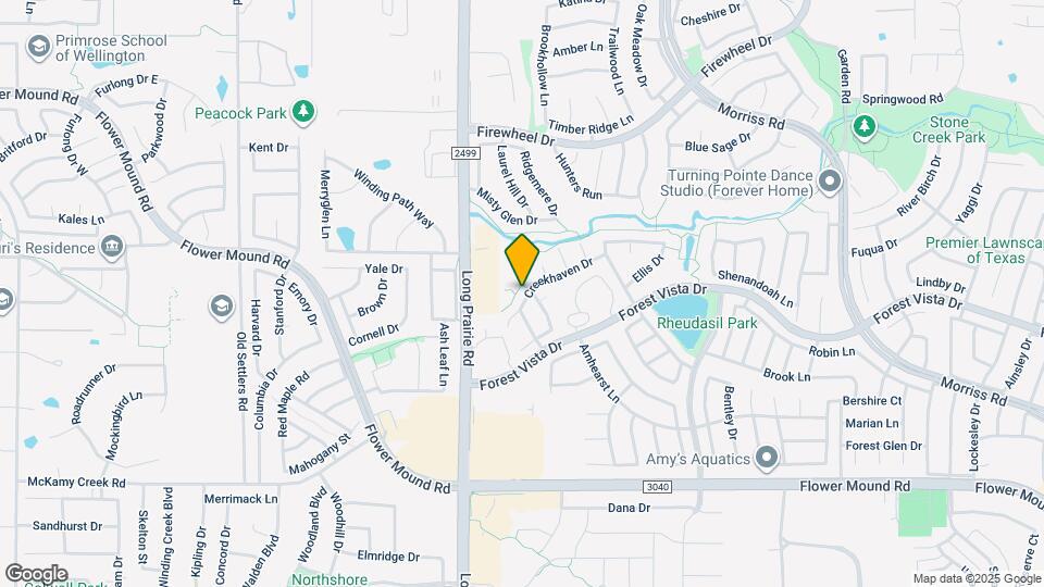 2516 Creekhaven Dr Map and Location Details