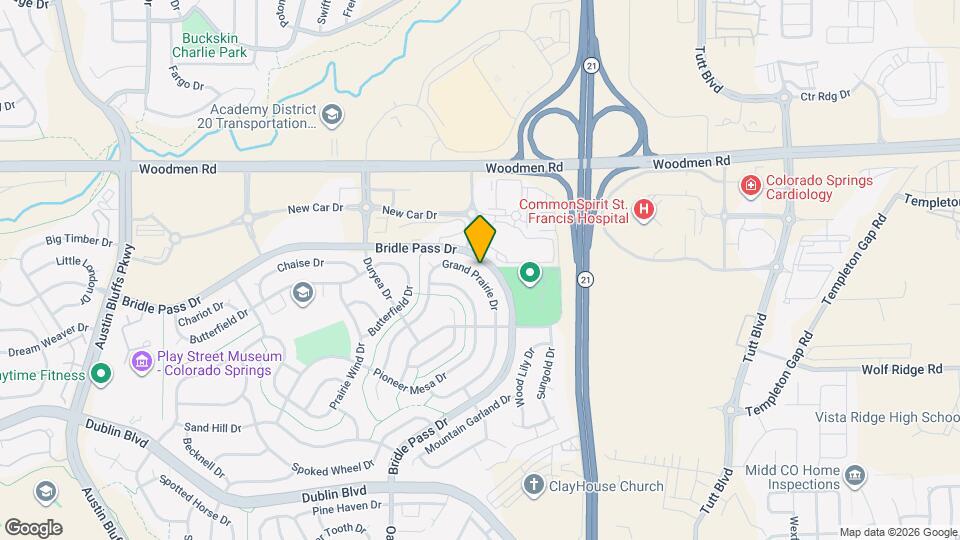 7126 Grand Prairie Dr Map and Location Details