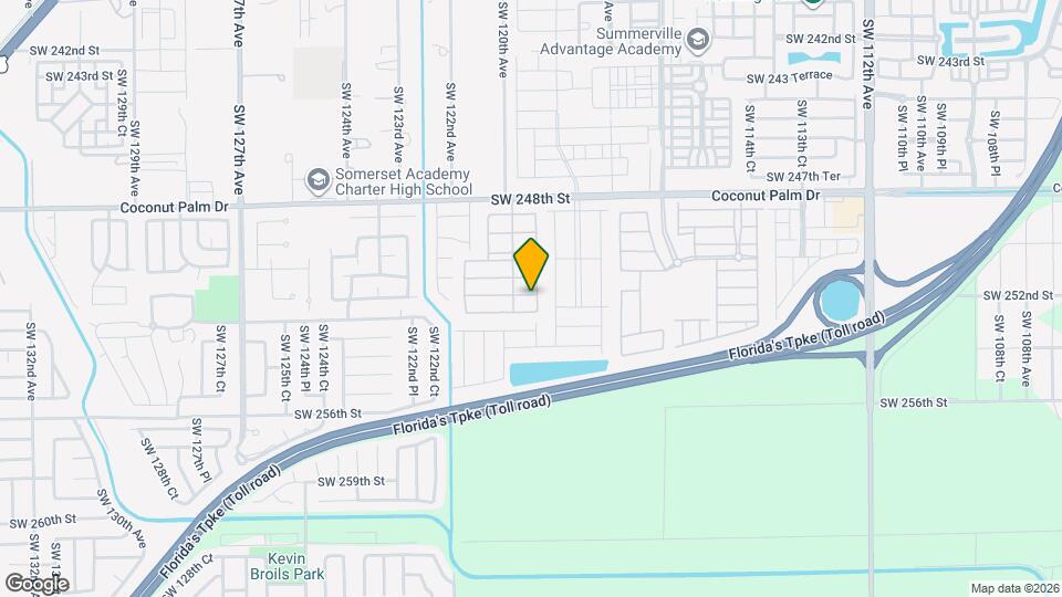 12076 SW 251st St Mapa y Detalles de la Ubicación