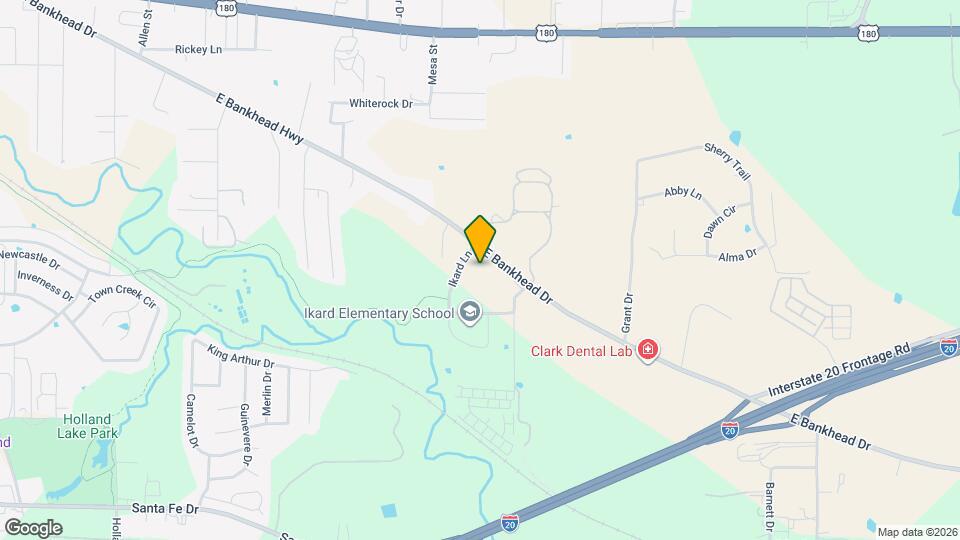 1812 E Bankhead Dr Map and Location Details