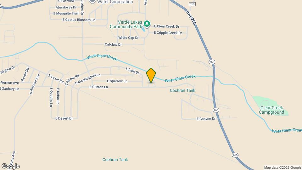 4020 E Creek View Dr Map and Location Details