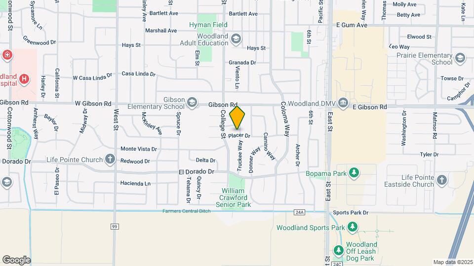 1548 Truckee Way Map and Location Details