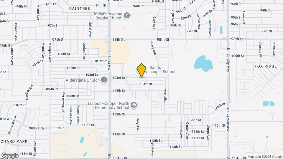 3105 103rd St Map and Location Details