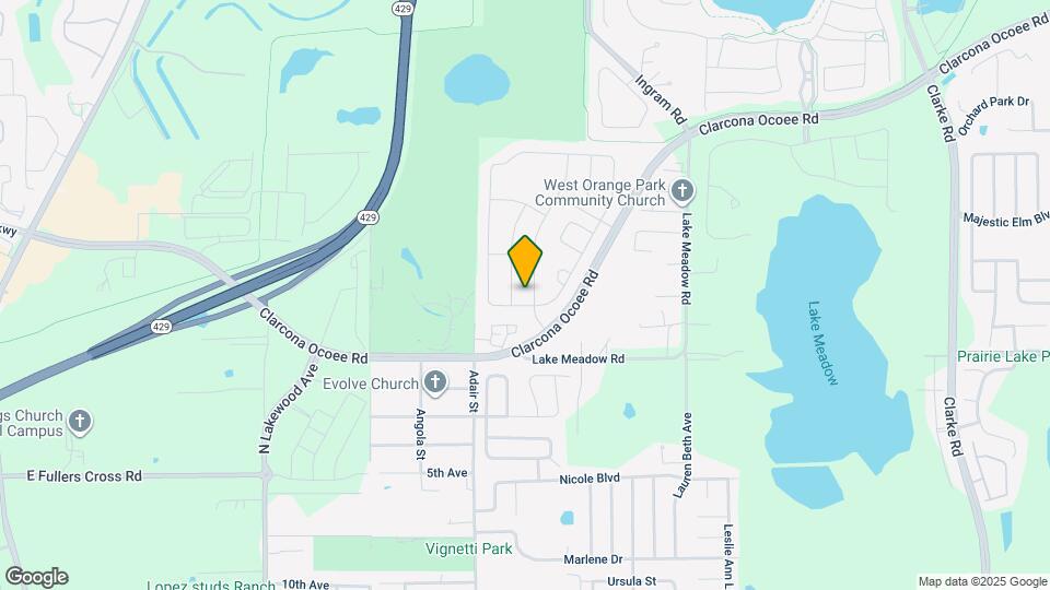 710 Birch Hollow Dr Map and Location Details