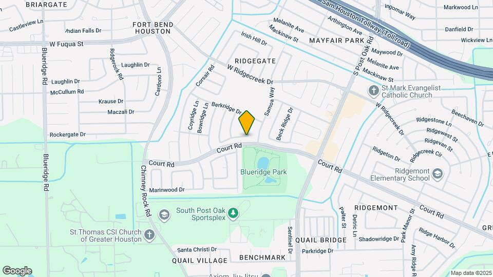 6011 Beaconridge Dr Map and Location Details