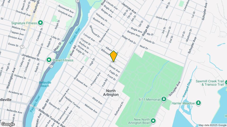 71 Crystal St Map and Location Details