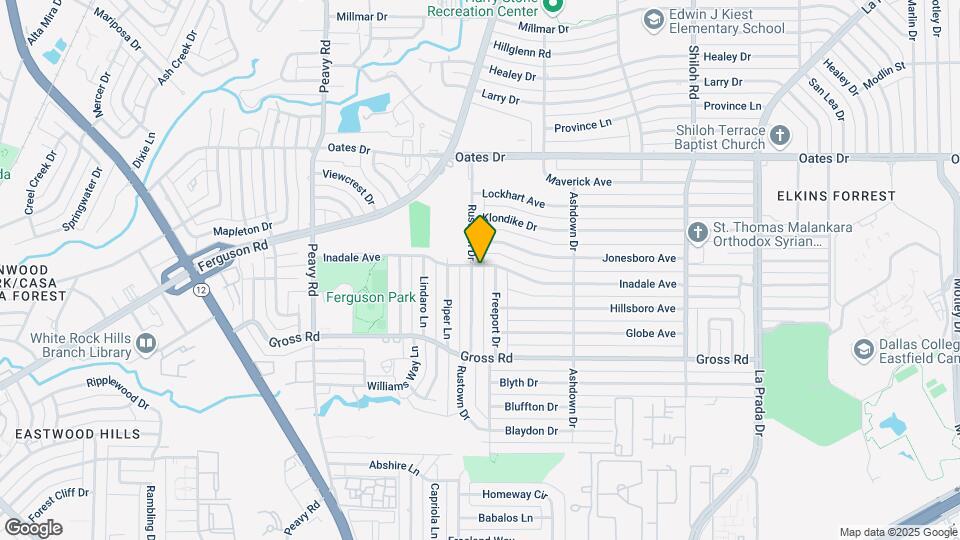 9316 Rustown Dr Map and Location Details