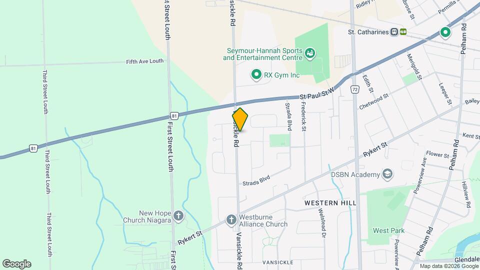 276 Vansickle Rd Map and Location Details