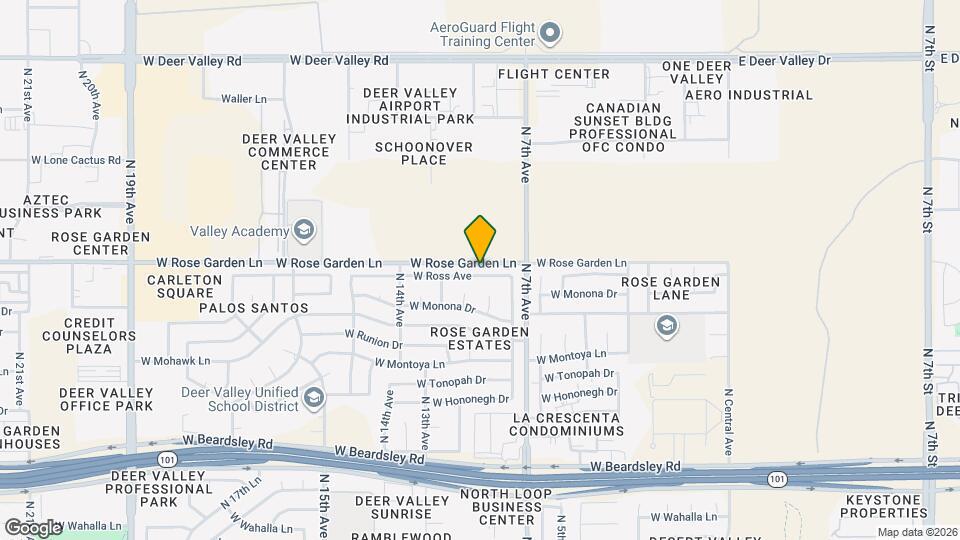 908 W Ross Ave Mapa y Detalles de la Ubicación