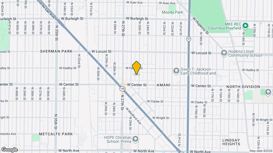 2741 N 25th St Mapa y Detalles de la Ubicación