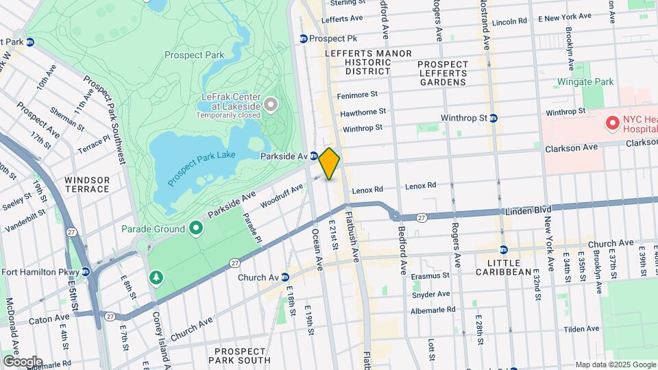 25 E 21st St Map and Location Details