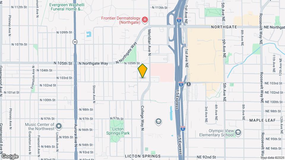 Meridian Terrace Apartments Mapa y Detalles de la Ubicación