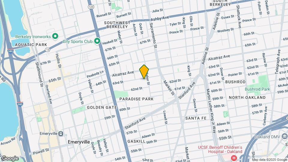 993 63rd St Map and Location Details