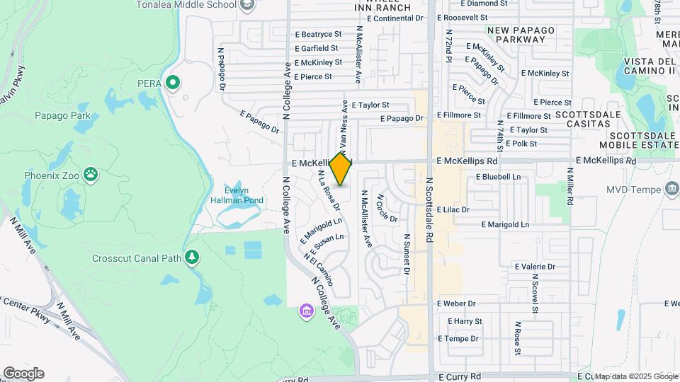 435 E Larkspur Ln Map and Location Details