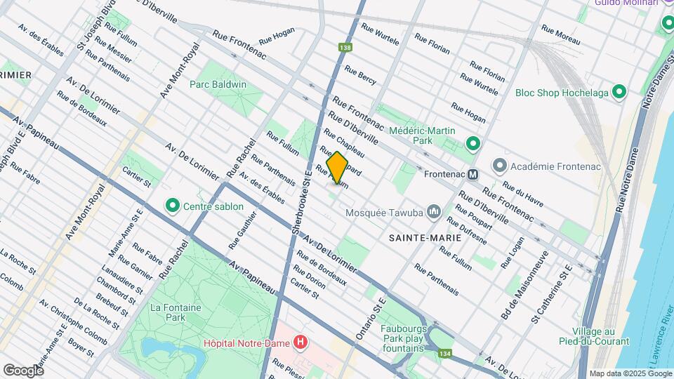 2265-2285 Hochelaga Map and Location Details