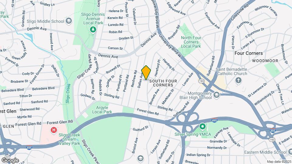 10028 Greenock Rd Map and Location Details