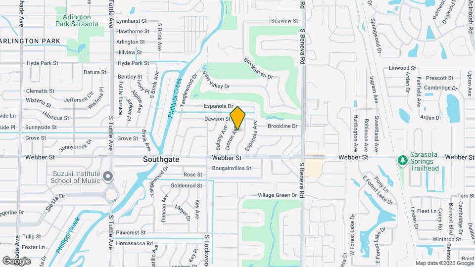 2529 Croton Ave Map and Location Details