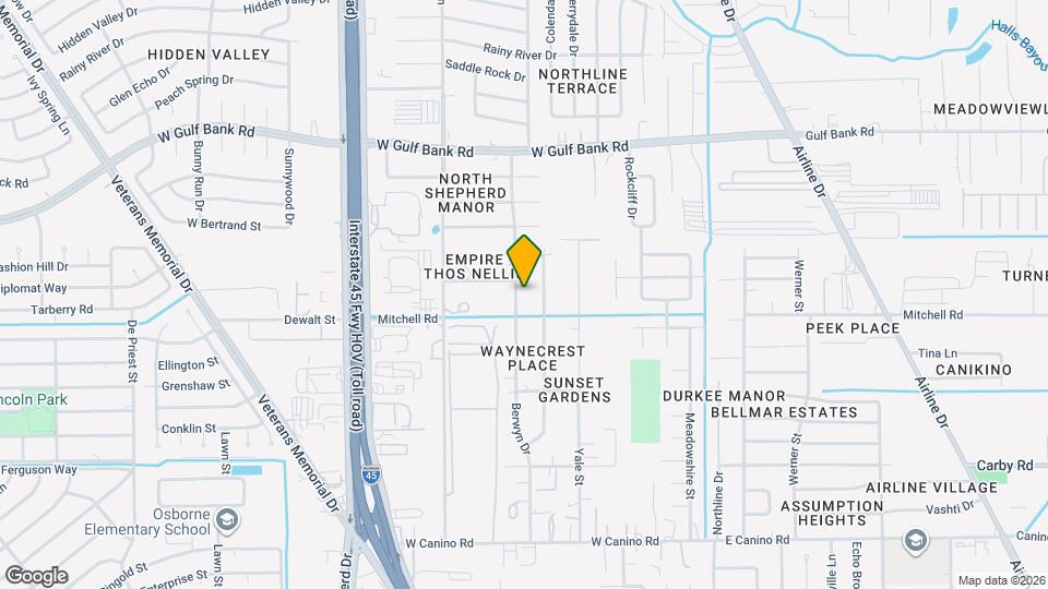 8518 Berwyn Dr Map and Location Details