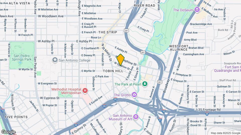 318 W Grayson St Map and Location Details