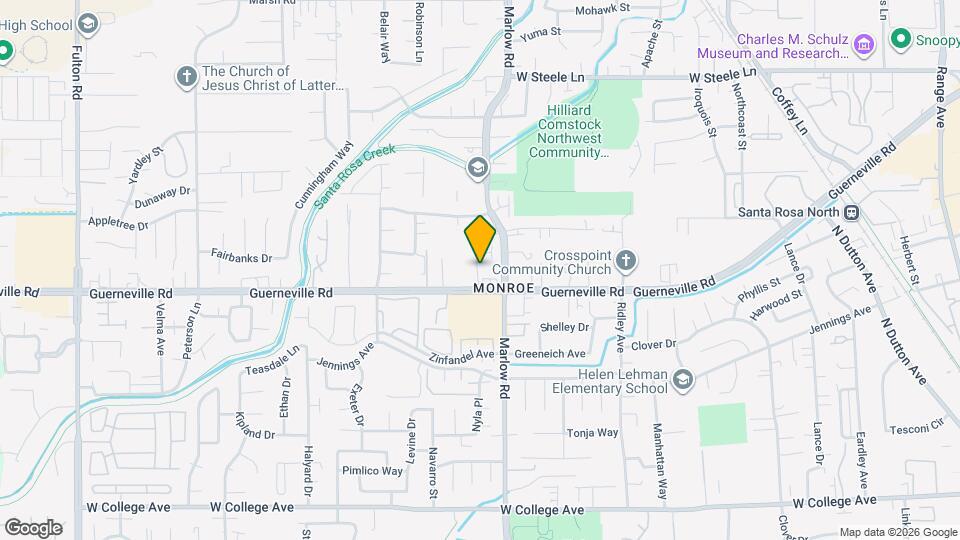 1612 Tecado Dr Map and Location Details