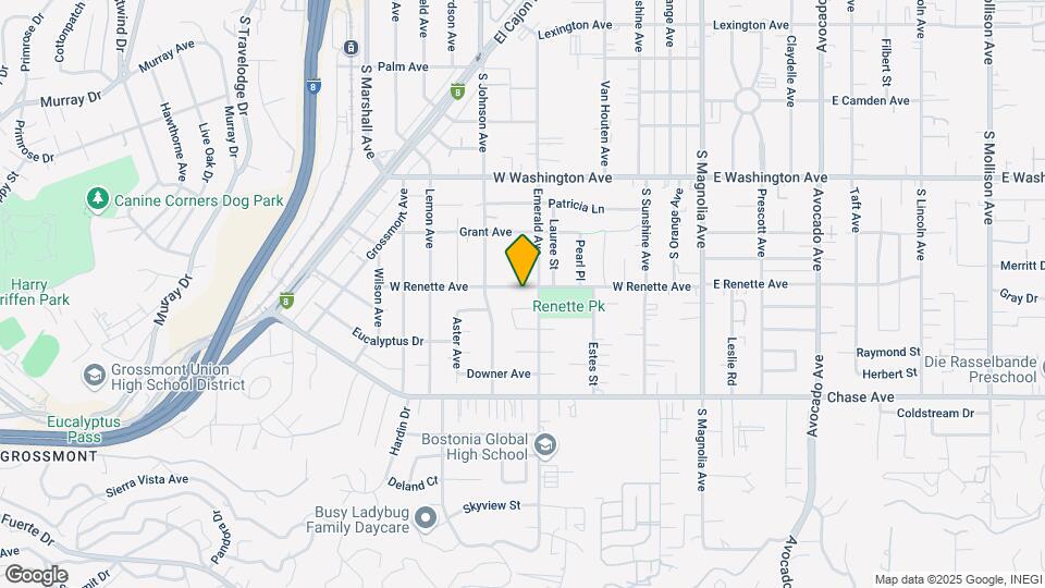 635 W Renette Ave Mapa y Detalles de la Ubicación