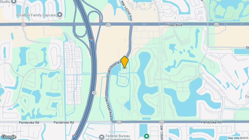 919 SW 143rd Terrace Map and Location Details